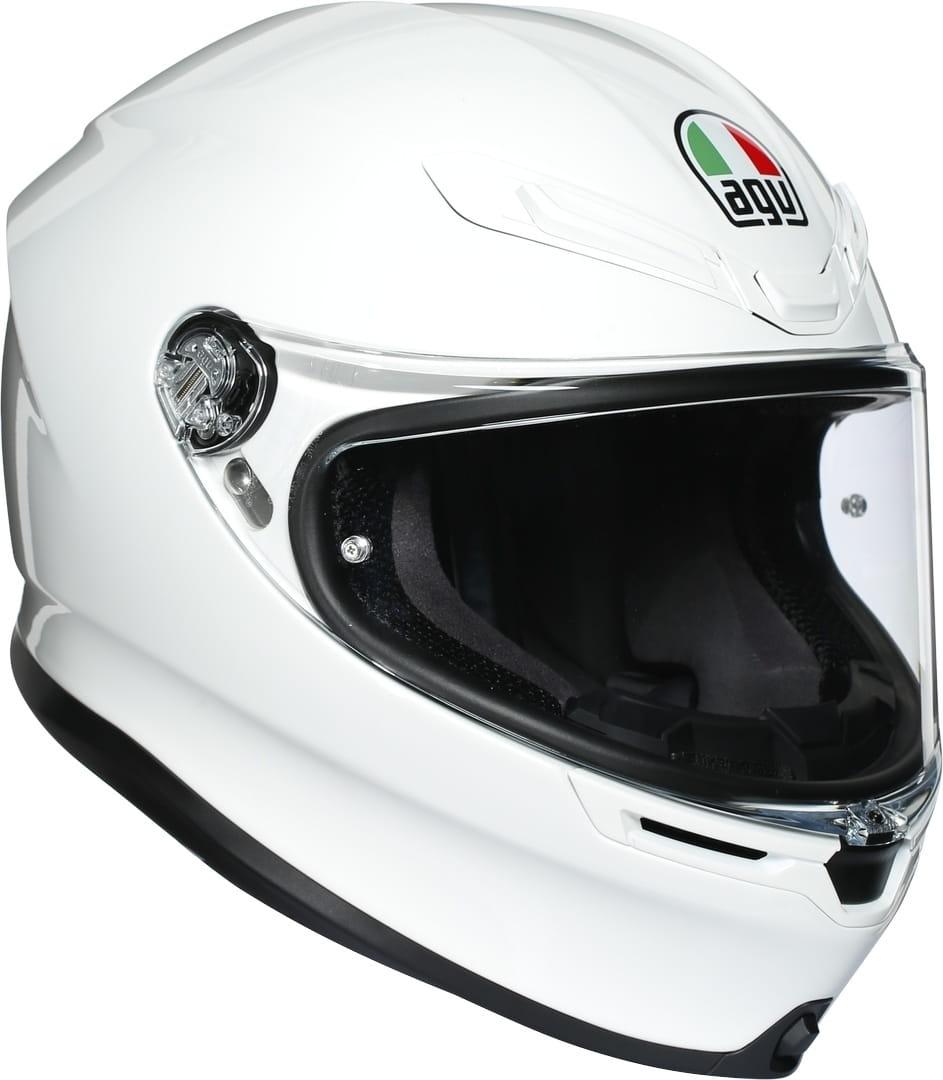 Мотошолом AGV K-6 (білий)