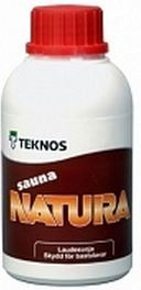 Защитное масло для лавок в бане TEKNOS Sauna natura laudesuoja, 0,25л. - фото 1 - id-p138847949