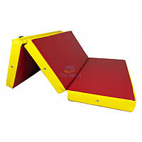 Мат складний 150-100-10 см з 3-х частин Тіа-sport