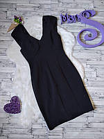 Платье Zara Basic женское черное размер 44 S