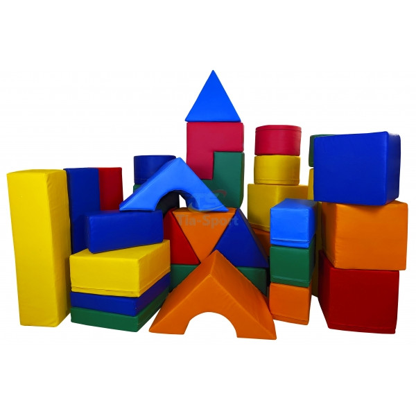 М'який модульний конструктор, 36 ел.