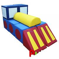 М'який ігровий набір Паравоз, 11 ел.