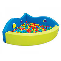 Сухий басейн Кит (кутовий) 150х80 см