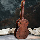Дерев'яний мінібар "Гітара" 52 см., фото 5