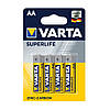 Батарейка Varta Superlife AA 6 Zinc-Carbon, Yellow, фото 2