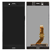 Дисплей (екран) для Sony G8141 Xperia XZ Premium/G8142 + тачскрін, чорний, Deepsea Black