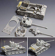 Pz. Kpfw. VI Ausf C/ B (VK36.01) c повним інтер'єром. Збірна модель танка RFM 3001, фото 5