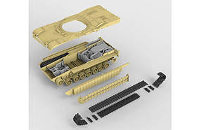 M1A2 TUSK I/TUSK II збірна модель американського танка ABRAMS. RFM RM-5026, фото 3