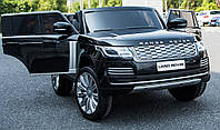 Детский электромобиль Ренж Ровер Land Rover Range Rover M 4175EBLR-2 черный (белый, красный), двухместный.