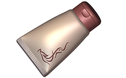 Пластикова форма 698 - Тюбик