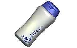 Пластикова форма 697 - Шампунь