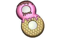 Пластикова форма для мила 696 - 8 Солодке