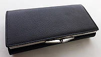 Жіночий шкіряний гаманець Balisa BAS 2-827 чорний Шкіряні гаманці Balisa оптом Одеса 7 км, фото 4
