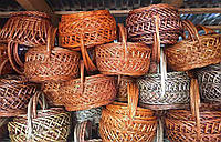 Набор плетеных корзин | корзинка красивая плетеная | корзина из лозы набор