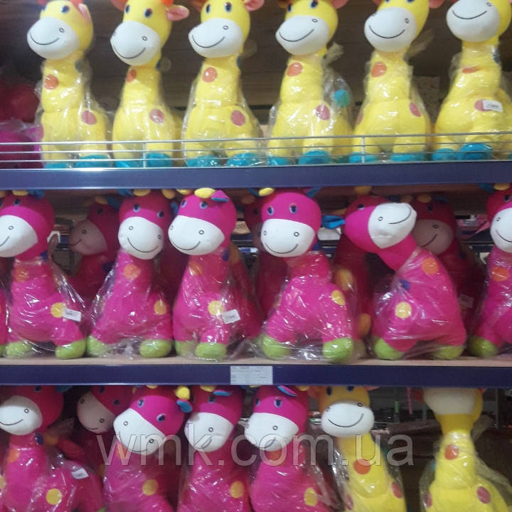 Купити М'яка іграшка антистрес Жираф Toy Joy, ціна 248 грн Prom.ua