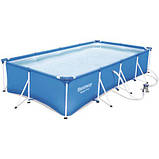 Басейн Bestway 56424 Steel Pro 400 х 211 х 81 см, фільтр-насос 1249 л/ч, фото 5