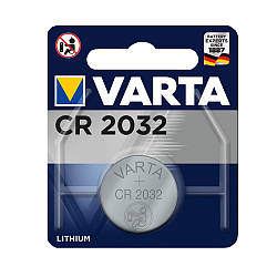 Батарейка Varta CR2032 Lithium 3v, Silver