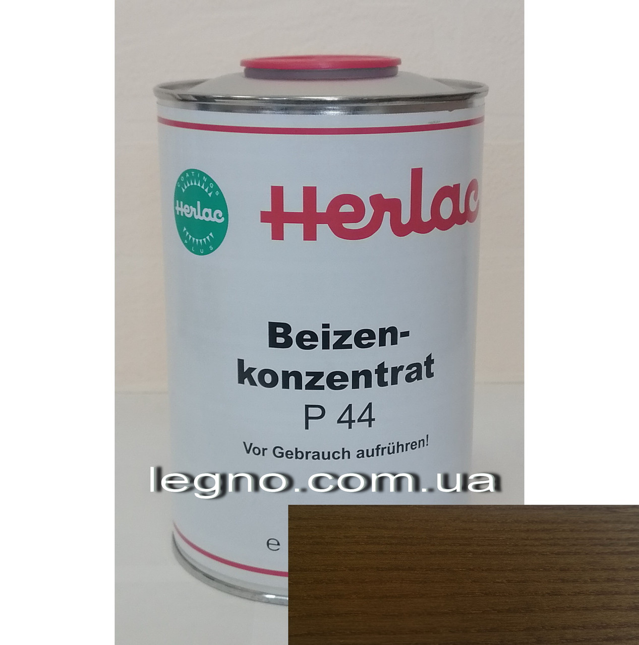 Концентрат барвника P44 Горіх "Герлак" (Herlac) - для підфарбовування лаків (лютофен), 1л, Німеччина