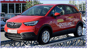 Фаркоп Opel Crossland X (2017-)(фаркоп Опель Кроссланд Х) Полігон-Авто