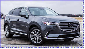 Фаркоп Mazda CX-9 (2017-)(фаркоп Мазда СХ 9) Полігон-Авто
