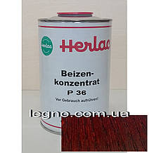 Концентрат барвника P36 Махагон "Герлак" (Herlac) - для підфарбовування лаків (лютофен), 1л, Німеччина