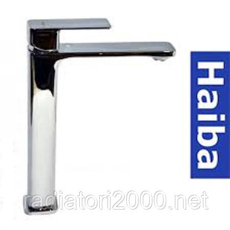 Змішувач для умивальника HAIBA KUBUS HIGH (CHR-001H)