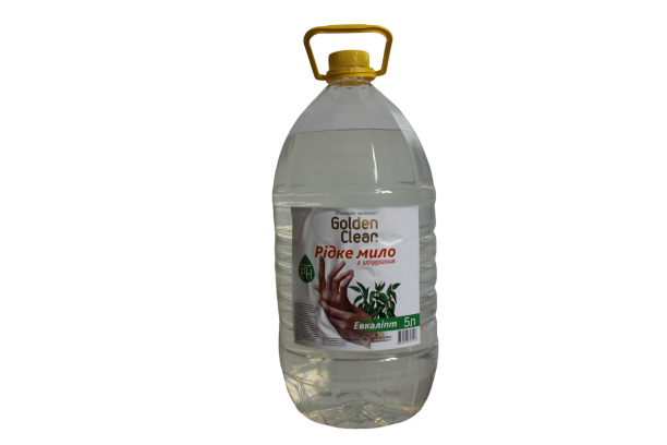 Рідке мило 5 л евкаліпт з гліцерином Golden Clean