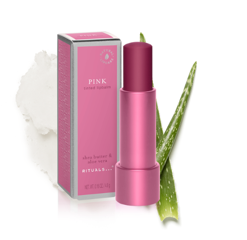 Rituals Бальзам для губ Fortune Balms Pink, Рожевий, 4,8 гр, Без коробочки. Виробництво Нідерланди, фото 1