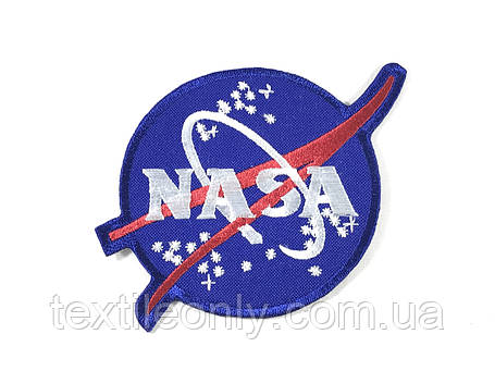 Нашивка NASA-емблема 100х95 мм, фото 2