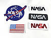 Нашивка NASA-емблема 100х95 мм, фото 5
