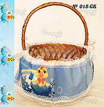 Стрічка на великодній кошик №015