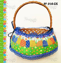 Стрічка на великодній кошик №016