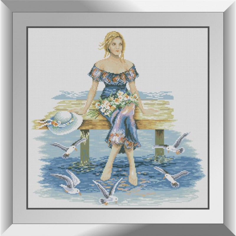 Набір алмазної мозаїки На пірсі Dream Art 31300 (56 x 56 см)