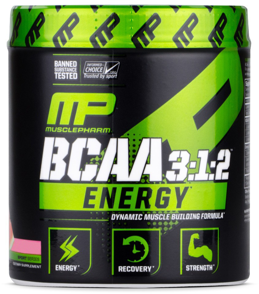 BCAA 3:1:2 Energy MusclePharm, 270 грамів (зі смаком)