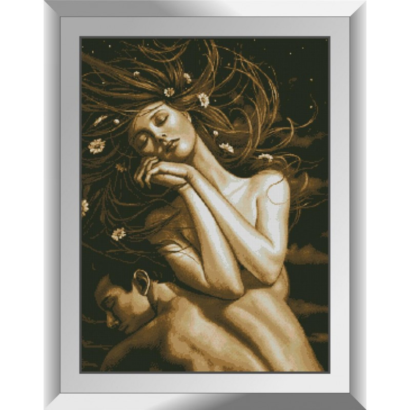 Набір алмазної мозаїки Двоє Dream Art 31301 (55 x 74 см), фото 1