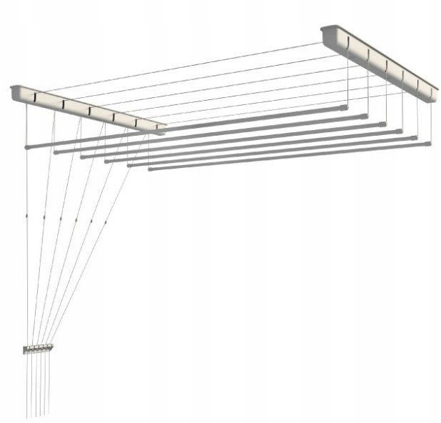 Сушка для білизни 1.9 м на 6 прутів стельова Польща PL190