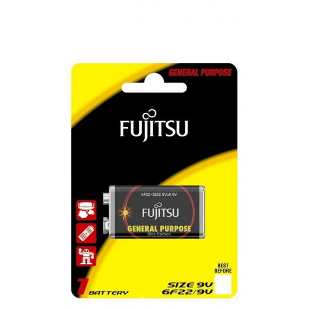 Батарейка Fujitsu 6F22 (B) (На складі)