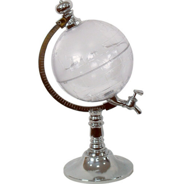 Міні диспенсер для напоїв у вигляді глобуса! Барний аксесуар для розливу напоїв в оригінальному дизайні!, фото 1