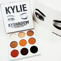 Тіні для Век Kylie Kishadow Pressed Powder Eyeshadow 9 Цвітів