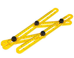 Лінійка-Шаблон Будівельна Складана для вимірювання Кутових відстаней