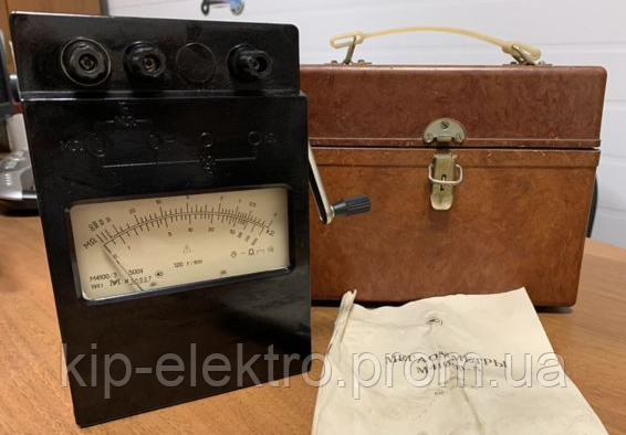 Мегаомметр М4100/3 (М4100/1-5, М-4100/3, М 4100/3, М4100, М-4100, М 4100)