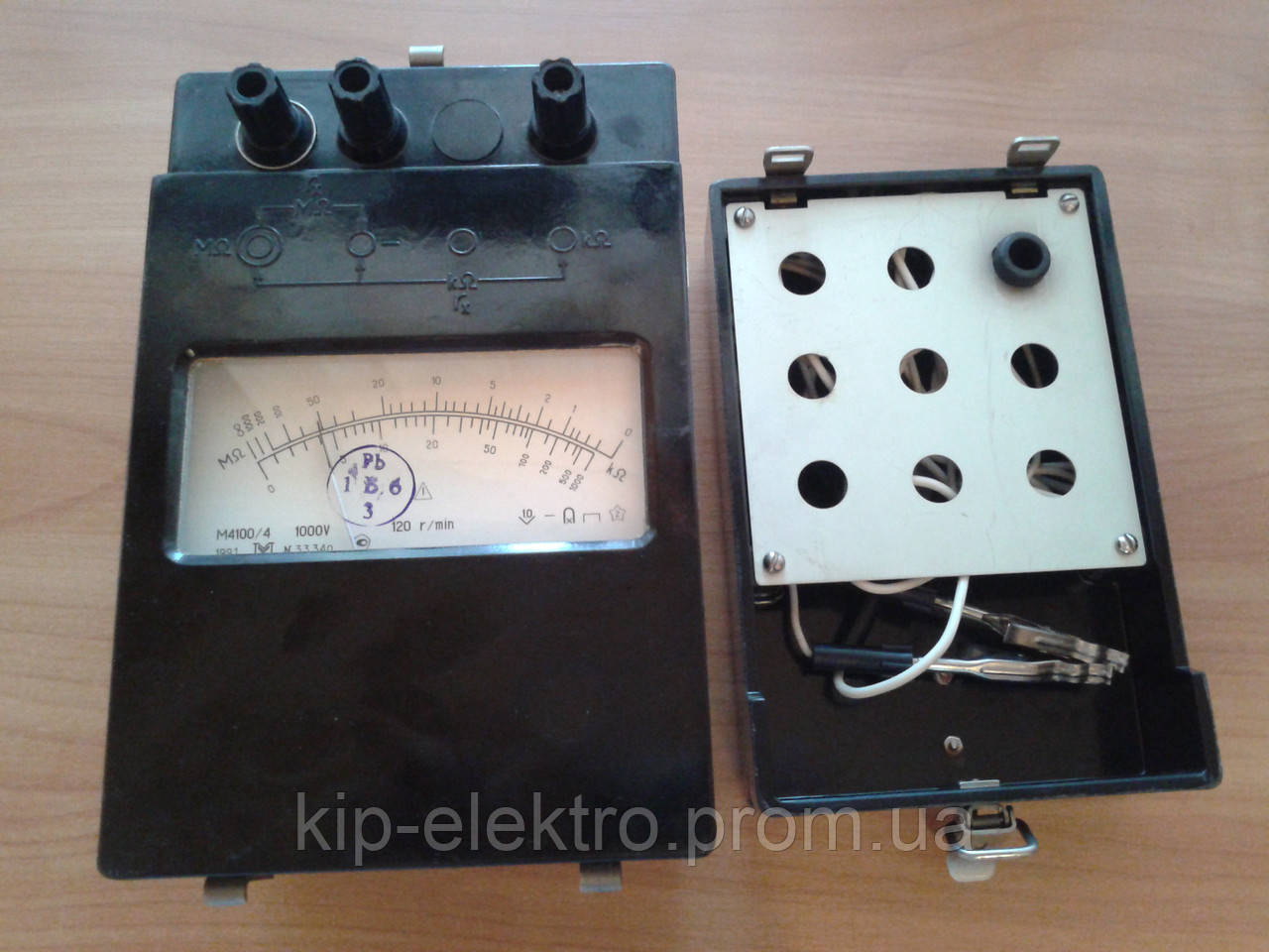 Мегаомметр М4100/4 (М4100/1-5, М-4100/4, М 4100/4, М4100, М-4100, М 4100)