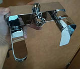 Душова система зі змішувачем із поворотним виливом із верхнім і ручним душем HB Milano 003-J, фото 4