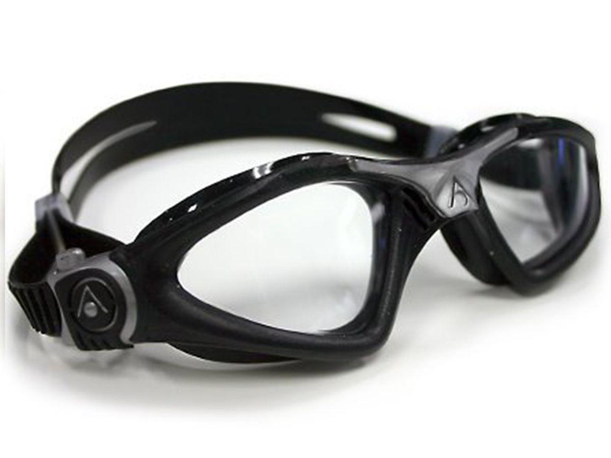 Окуляри для плавання Aqua Sphere Kayenne (Чорно-сірий; лінзи прозорі)