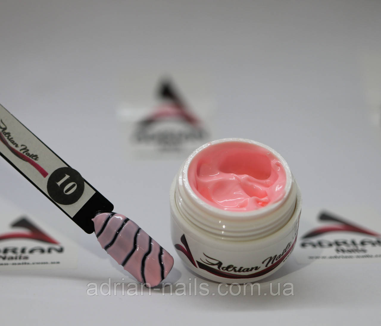 ГЕЛЬ ПАРА БЕЗ ЛІПКОГО СЛОЯ ДЛЯ МІСТНОГО ДИЗАЙНУ НЕЖНО РОЗОВАНИЙ 5 грамів — No10