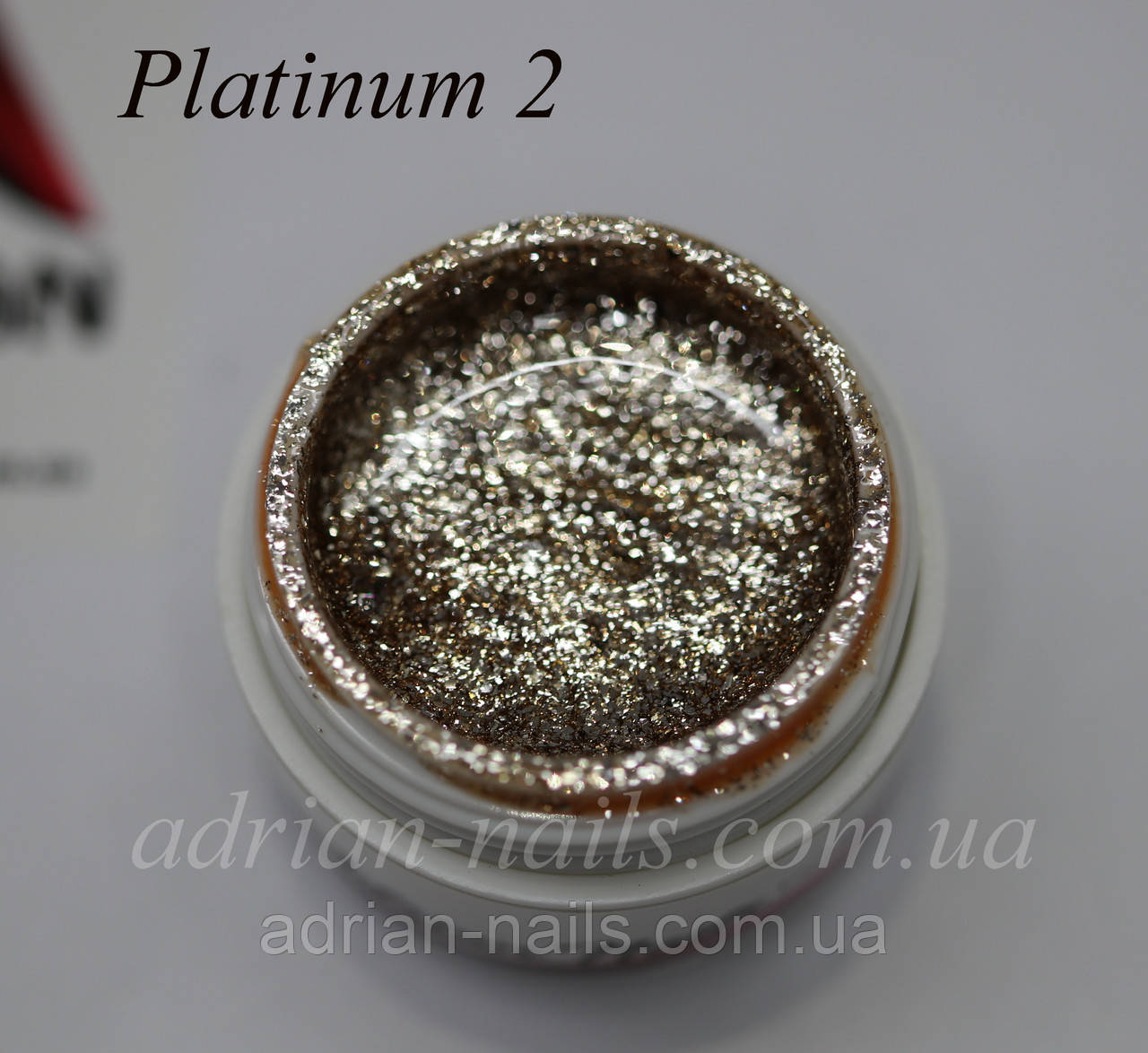 Платиновий гель лак No2 (Yellow Silver)