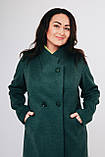 Пальто жіноче "Анжеліка" з пальтової вовни на підкладці. Розмір - 50. 52. 54. 56. 58, фото 6