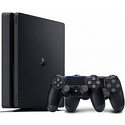 Playstation 4 Slim 500GB + гра + другий геймпад + зярядка