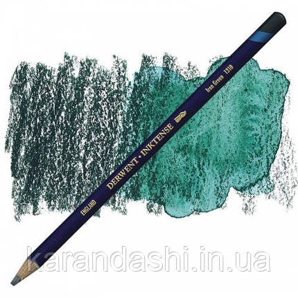 Чорнильний олівець Inktense (1310), Зелений сталевий, Derwent, фото 2