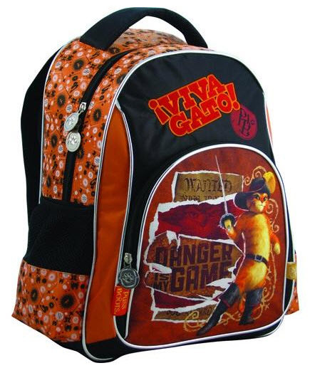 Рюкзак шкільний Kite Puss in Boots PB12-513k, фото 1